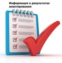 Информация о результатах анкетирования